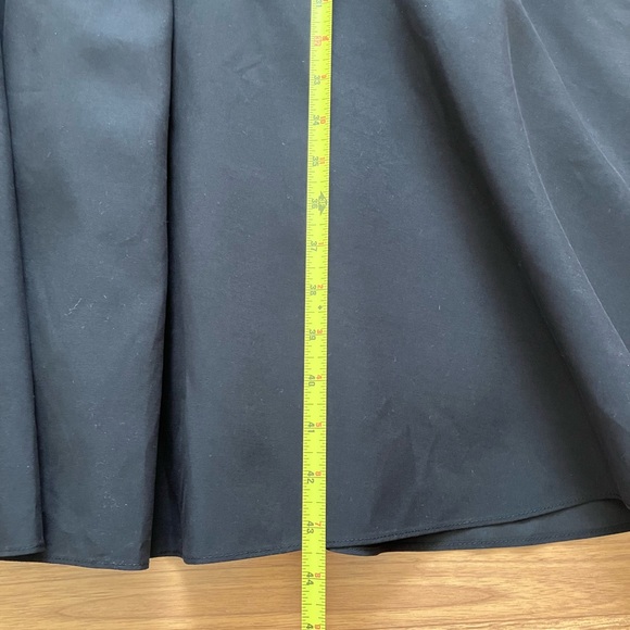 Max and Cleo Black A-Line Midi Dress Size 4 EUC - Picture 14 of 15